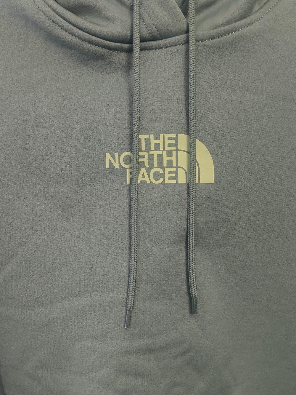 The North Face Women's XL Hoodie Sage Green Cropped Pullover Sweatshirt Top - Picture 4 of 7